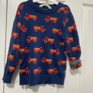EUC H&M Navy Blue Knit Sweater 2-4 YRS